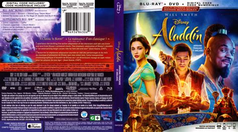 Aladdin (2019) Blu-Ray Cover - DVDcover.Com