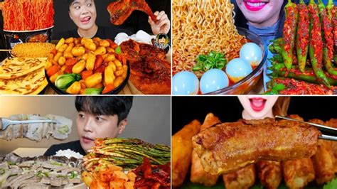 BEST ASMR MUKBANG. GONGSAM TABLE, STELLA ASMR, BUDDLE, LESA ASMR. - YouTube