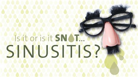 Sinusitis: Is It? Or Is It Snot? | Premier Health