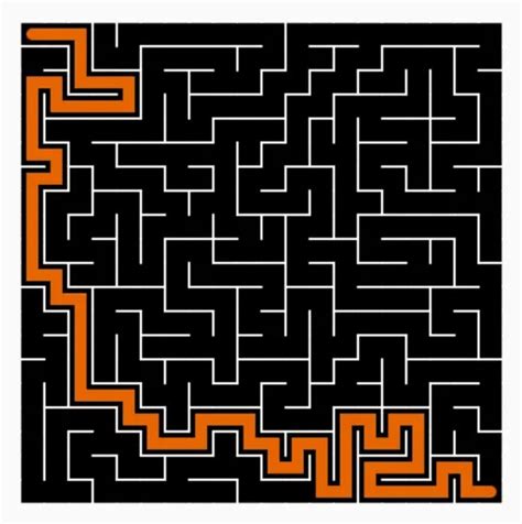 Generate and Solve 2D Maze Puzzles with Algernon-js Library | CSS Script