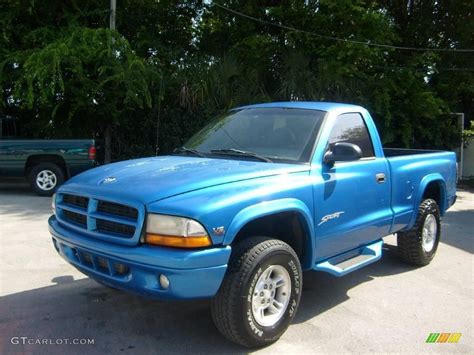 1998 Intense Blue Dodge Dakota Sport Regular Cab 4x4 #15277335 Photo #7 | GTCarLot.com - Car ...