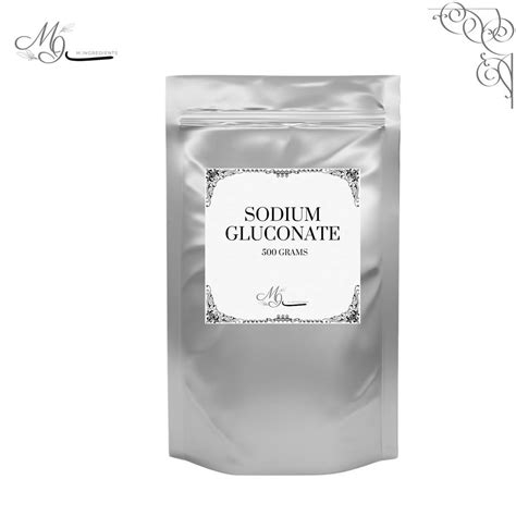 Sodium Gluconate 500grams (stabilizer, sequestrant, thickener, chelating agent, pH buffering ...