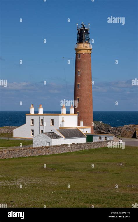 The Butt of Lewis Lighthouse, isle of Lewis, Outer Hebrides Stock Photo ...