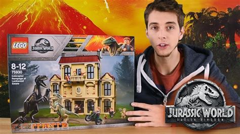 INDORAPTOR!! - Indoraptor Rampage Jurassic World 2 Lego Set - Review/Build - YouTube