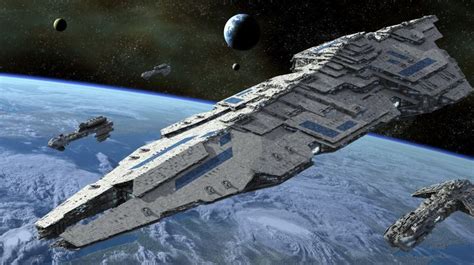 Space Super Battleships | Space Cruiser (looks like a super star ...