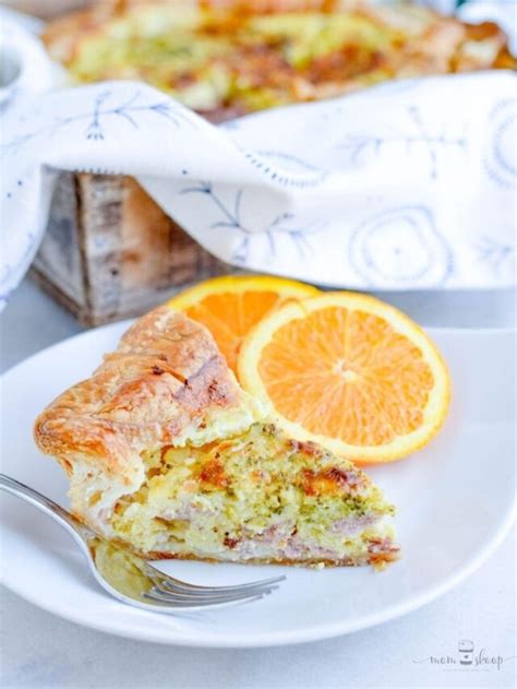 Quiche with Puff Pastry - MomSkoop