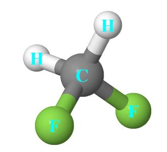 CH2F2 Lewis structure, Molecular geometry, Hybridization, Bond angle