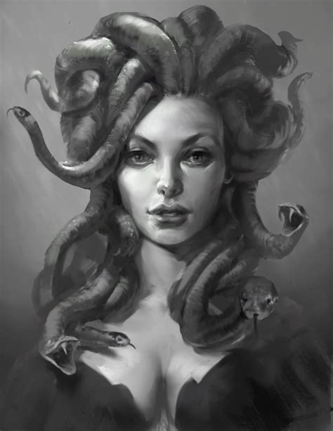 Pin by Selin Kudunoğlu on medusa | Medusa art, Medusa artwork, Medusa