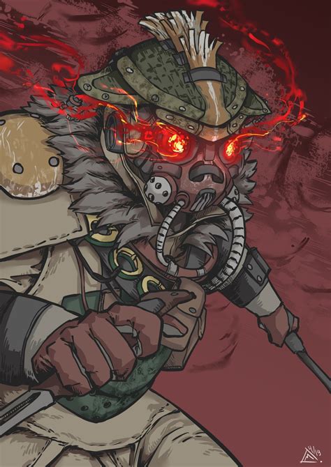 Made some Bloodhound fanart! : r/apexlegends