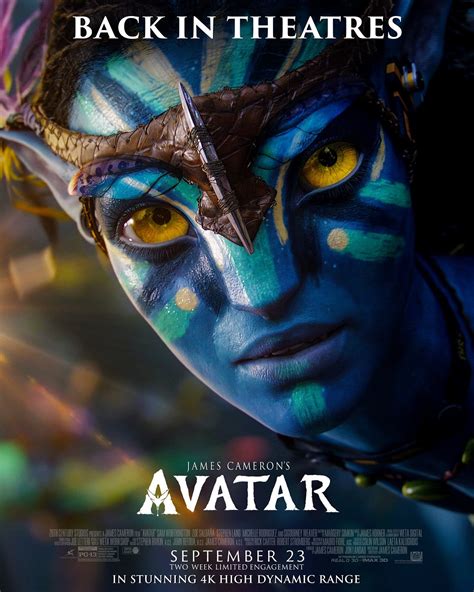 New 'Avatar' Trailer Announces Its Re-Release in Theaters on September ...