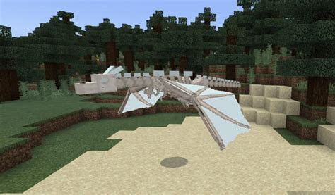 Dragon Mounts Addon Mods Minecraft Bedrock