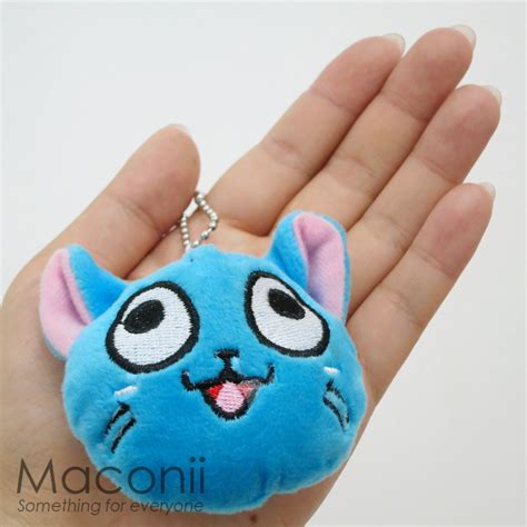 Fairy Tail Happy Plush Keyring