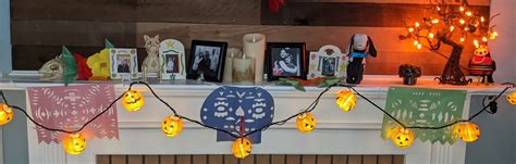 Our Day of the Dead Altar - Cardboard Mom