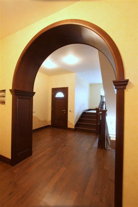 Top 30 Ideas To Decorate With Wooden Arches Your House - Engineering Discoveries Wooden Columns ...