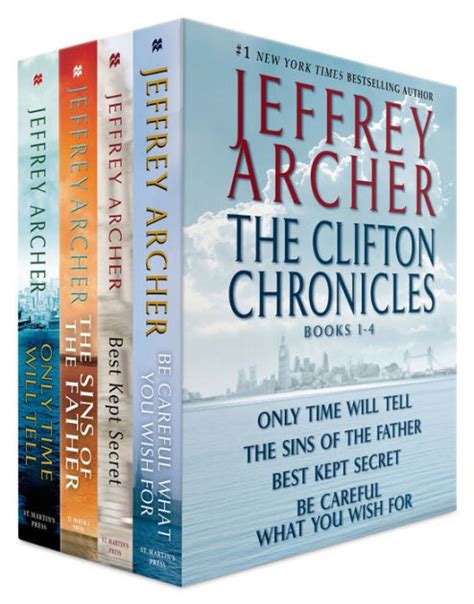 The Clifton Chronicles, Books 1-4: Only Time Will Tell; The Sins of the Father; Best Kept Secret ...