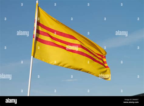 Former South Vietnamese flag Stock Photo - Alamy