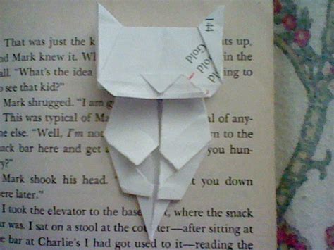 Origami Cat Bookmark (Jo Nakashima) by iamboredalready on DeviantArt