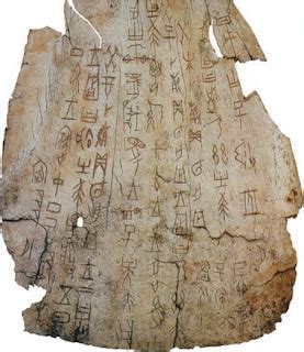 Magia starożytnych Chin! : Początki pisma w Chinach.