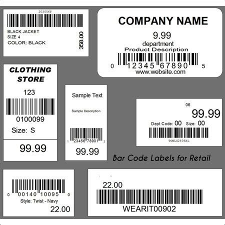 Barcode Labels for Retail - Barcode Labels for Retail Exporter, Manufacturer & Supplier, Kolkata ...
