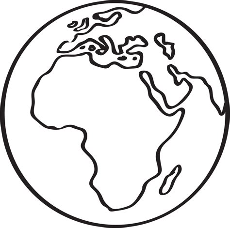 Freehand drawing world map sketch on globe. 10330605 PNG