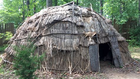 Native American Structures in Virginia