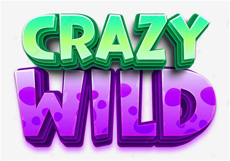 Game Logo Design Vector Hd PNG Images, Crazy Wild Cartoon Game Logo Design, Cartoon, Text Effect ...