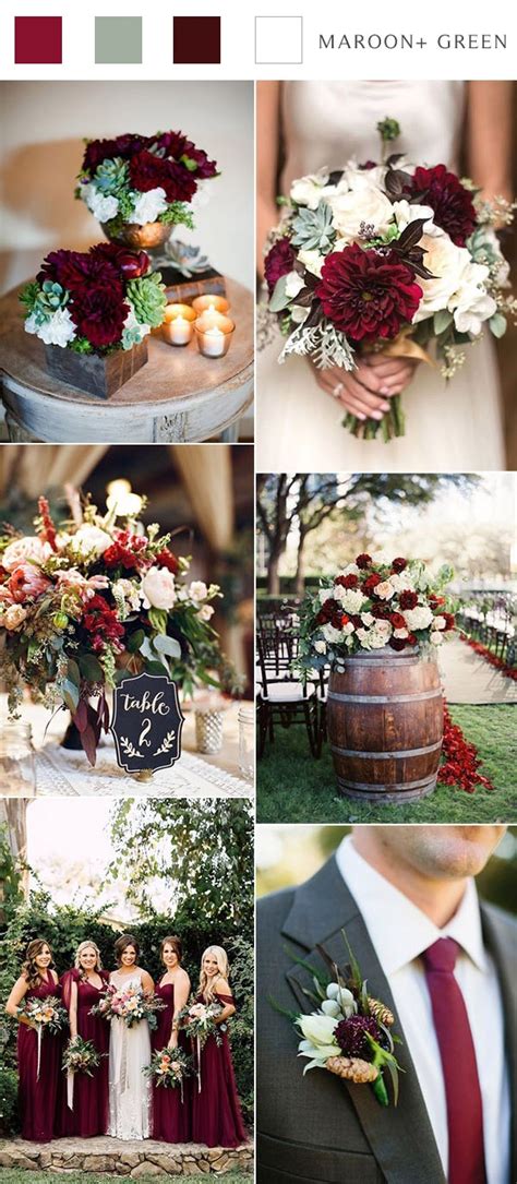 Top 10 Fall Wedding Color Schemes Perfect for Autumn | CFC