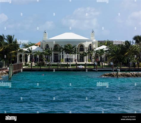 house of Oprah Winfrey, Paradise Island, the Bahamas Stock Photo ...