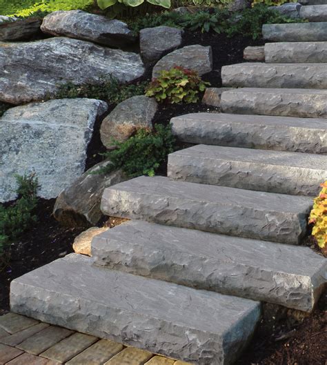 Cambridge Natural Stone Steps - Astro Masonry, Long Island, NY