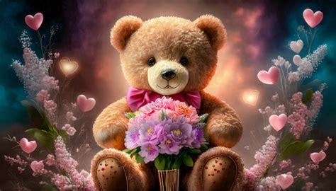 Valentine's Day, Teddy Bear, Heart Free Stock Photo - Public Domain ...