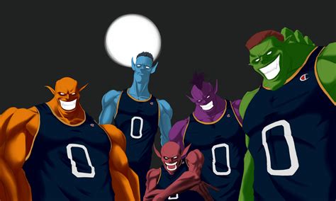 Melvin Maurel - Portfolio - The Monstars - Space Jam (Fan Art)