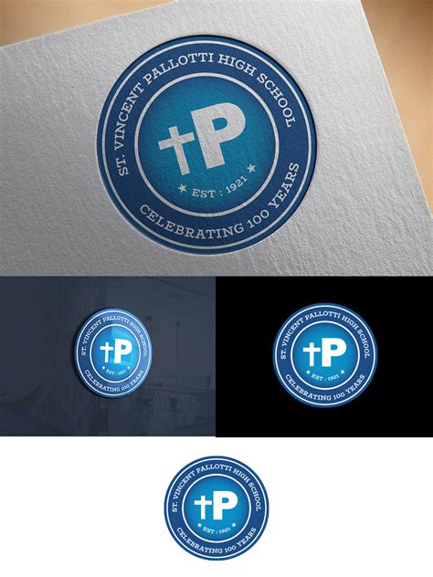 Elegant, Playful Logo Design for St. Vincent Pallotti High School -- Since 1921 by suchetand ...