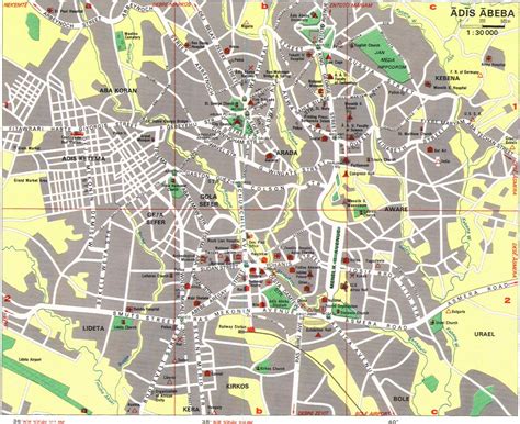 Varsavia attrazioni mappa - Mappa di Varsavia attrazioni (Masovia ...