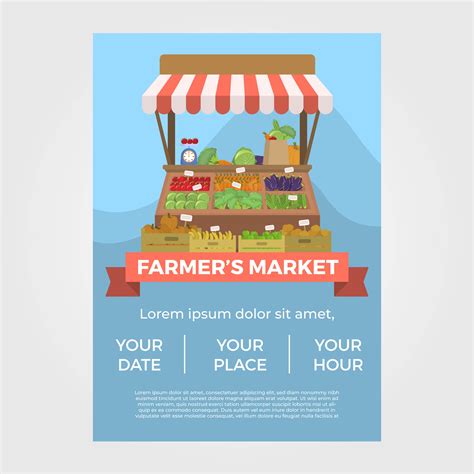 Farmers Market Flyer Template Free