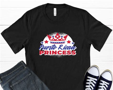 Puerto Rican Princess T-shirt Puerto Rico Art Puerto Rico | Etsy