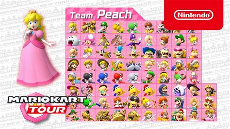 Mario Kart Tour - Mario vs. Peach Tour "Team Peach" - YouTube