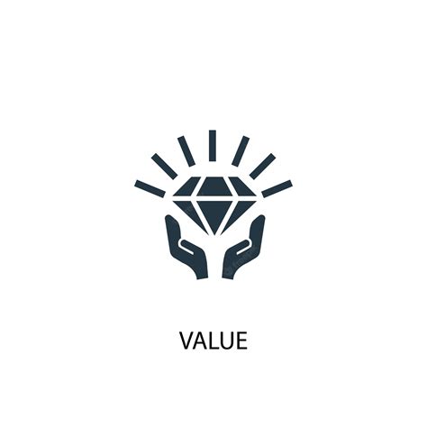 Premium Vector | Value icon. Simple element illustration. value concept symbol design. Can be ...