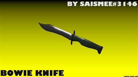 Bowie Knife 3d model