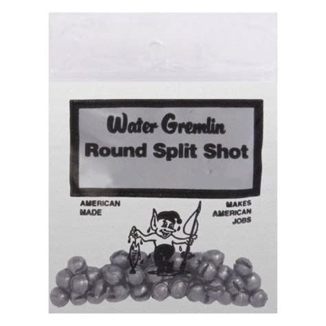 Water Gremlin Round Split Shot