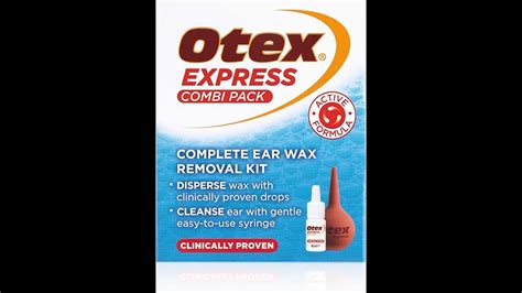 Otex Express Combi Pack. Complete Ear Wax Removal Kit. Review - YouTube