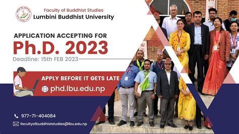 Admission Open for PhD Program at Lumbini Buddhist University - Edusanjal