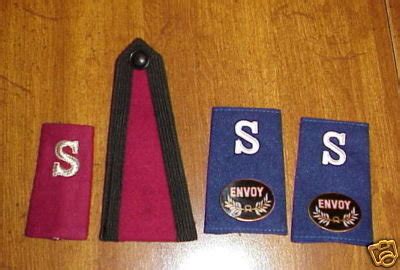 Salvation Army Uniform Rank Epaulets Non Commissioned | #75839219