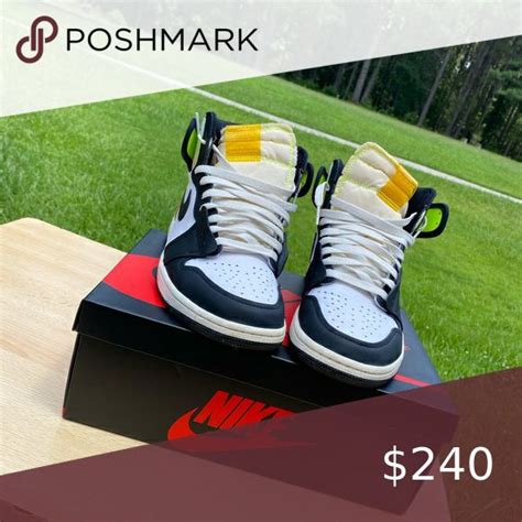 High top Jordan 1 “voltage” | High top jordans, High tops, Vans high top sneaker