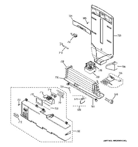 Ge Cafe Refrigerator Parts Diagram | Reviewmotors.co