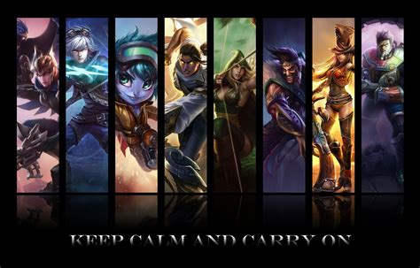 My favorite ADC champions :) I made this on www.wallpapereditor.com ...