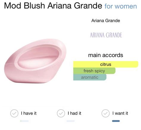 Mod Blush Ariana Grande | Ariana perfume, Perfume lover, Perfume scents