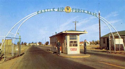 Main entrance, Castle Air Force Base | Merced california, Air force bases, Air force