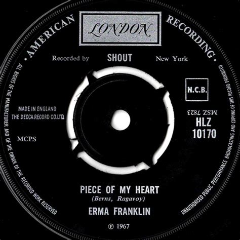 Erma Franklin - Piece Of My Heart / Big Boss Man | Discogs