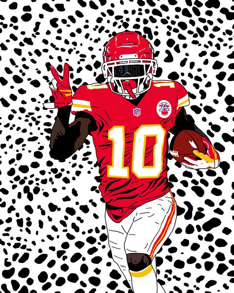 Tyreek Hill Cheetah Print | Etsy