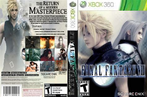 Final Fantasy VII Remake(Xbox 360 Edition) by DevinjKaibaSixx on DeviantArt